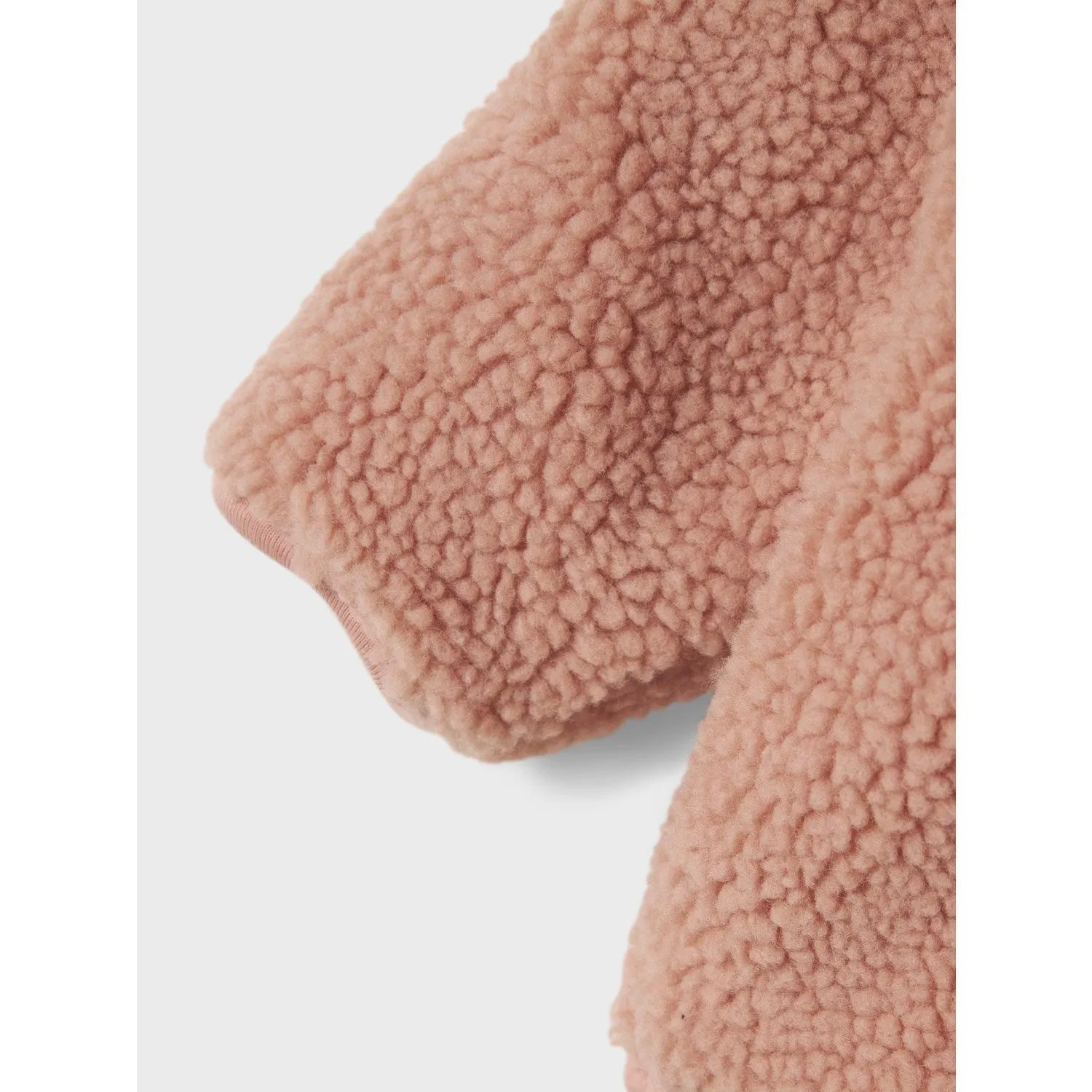 Lil'Atelier Misty Rose Nbnnalo Sherpa Jkt Solid Lil suitable for community activities