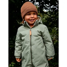 Lil'Atelier Oil Green Lasnow Snowsuit Hand-Wash