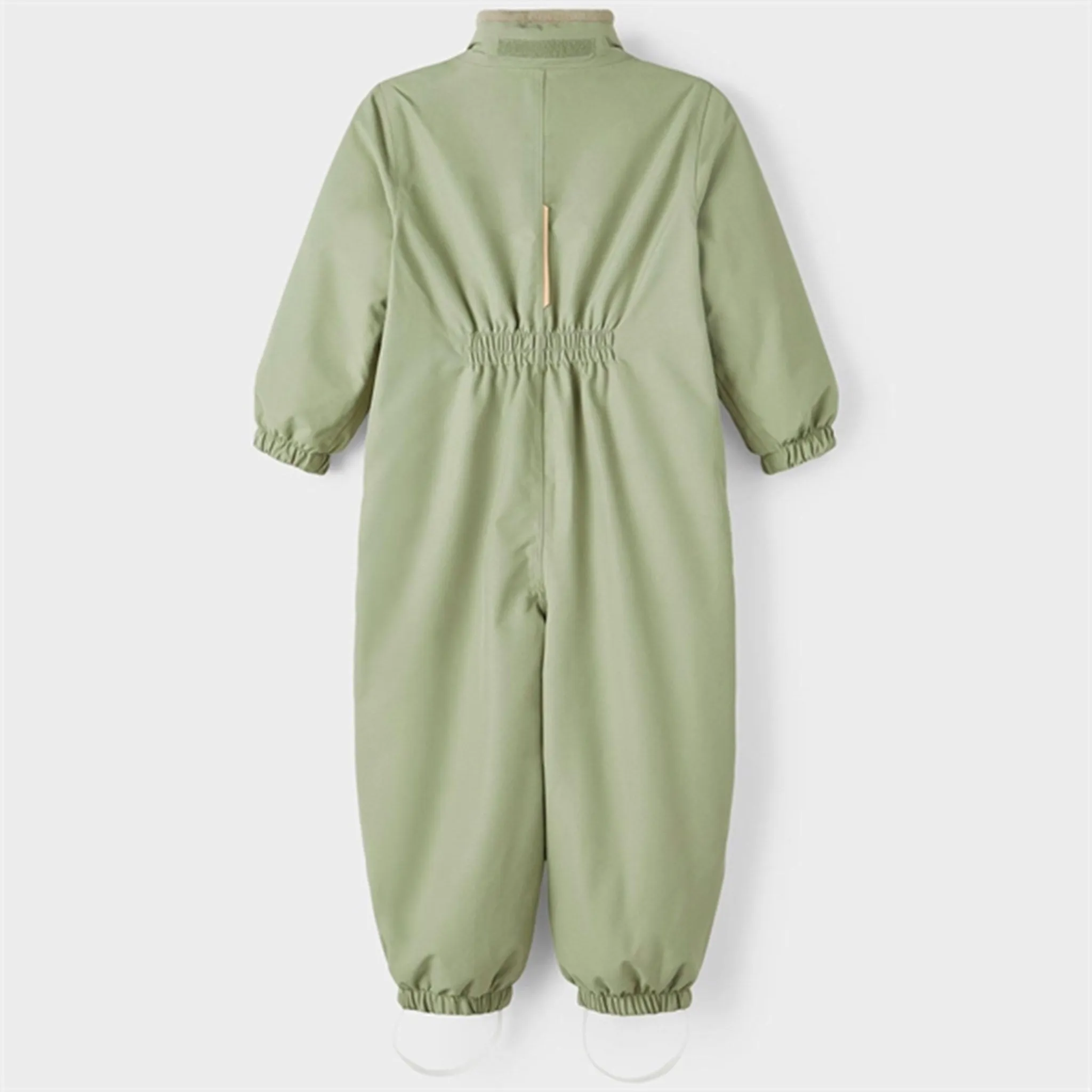 Dry-Clean-Only Feminine tie-front top Lil'Atelier Oil Green Lasnow Snowsuit
