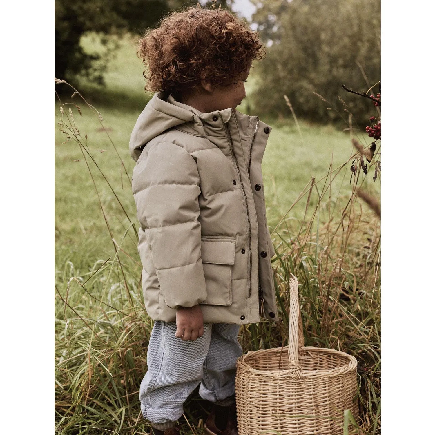 Lil'Atelier Overland Trek Nmmlamedow03 Puffer Long Jkt Fo Lil Wind Resistant Design