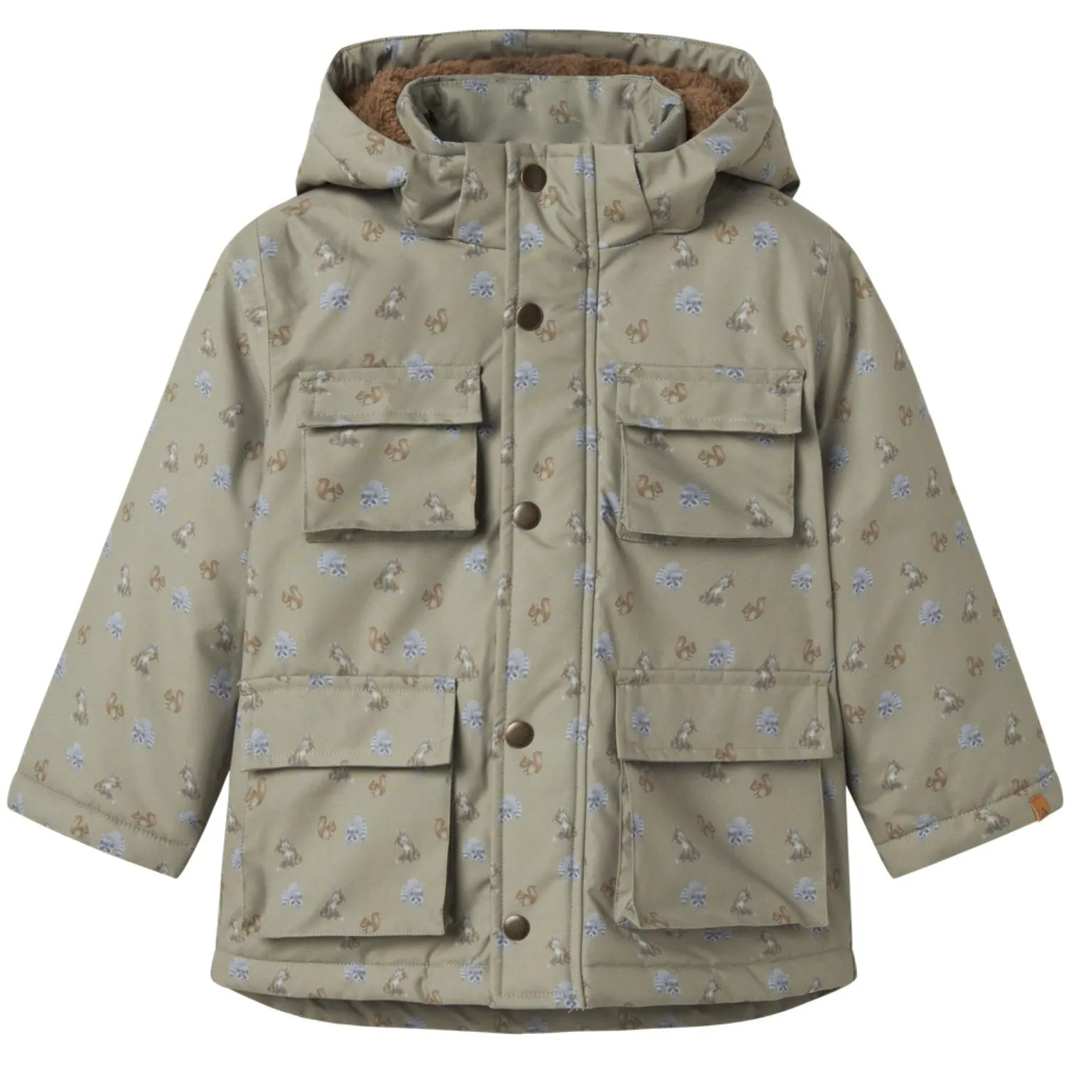 Anti-pilling Upgrade Lil'Atelier Overland Trek Nmmlasnow05 Jkt Aop Fo Lil