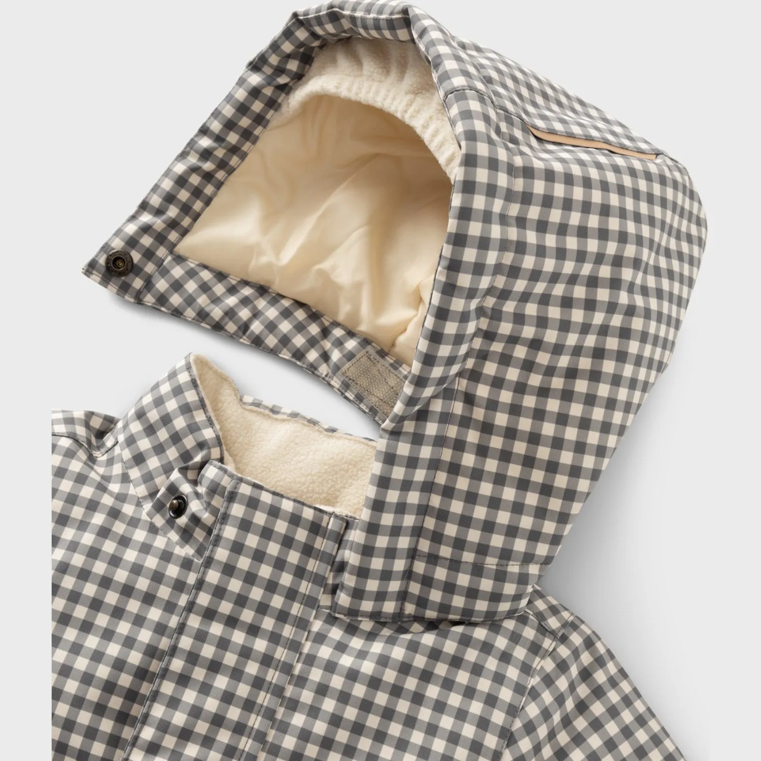 All-Weather Comfort Lil'Atelier Pewter Lasnow10 Jacket AOP 1Fo