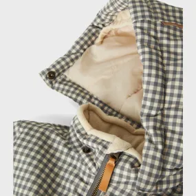 Hook-And-Eye Cropped-Length Lil'Atelier Pewter Lasnow10 Suit AOP 1Fo