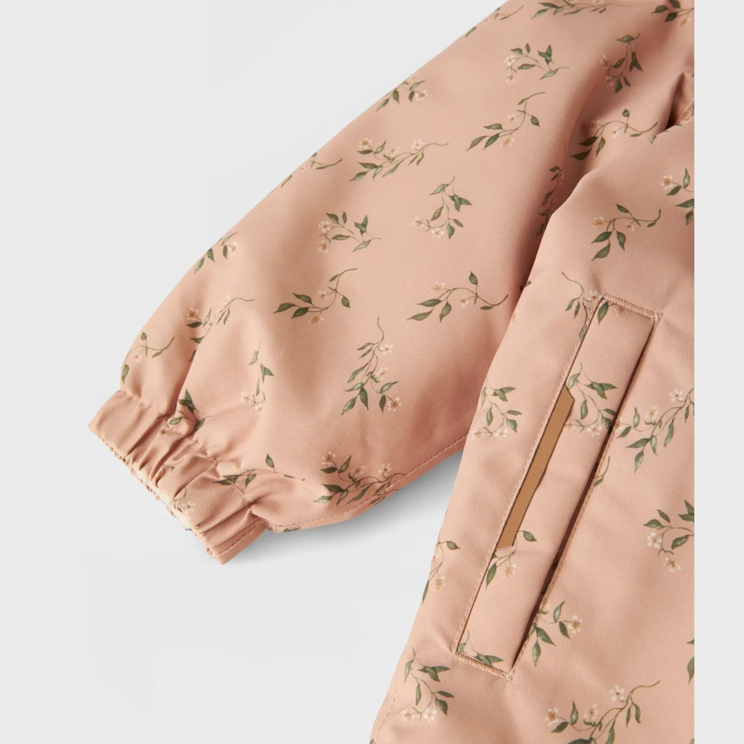 Lil'Atelier Rugby Tan Lasnow10 Suit AOP 1Fo Casual office wear Embroidered-Sleeve