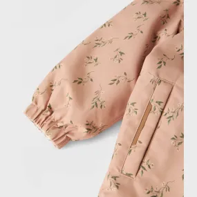 Lil'Atelier Rugby Tan Lasnow10 Suit AOP 1Fo Casual office wear Embroidered-Sleeve