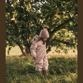 Soft long-sleeve top Gemstone-Detail Lil'Atelier Sandshell Lasnow10 Suit AOP 1Fo