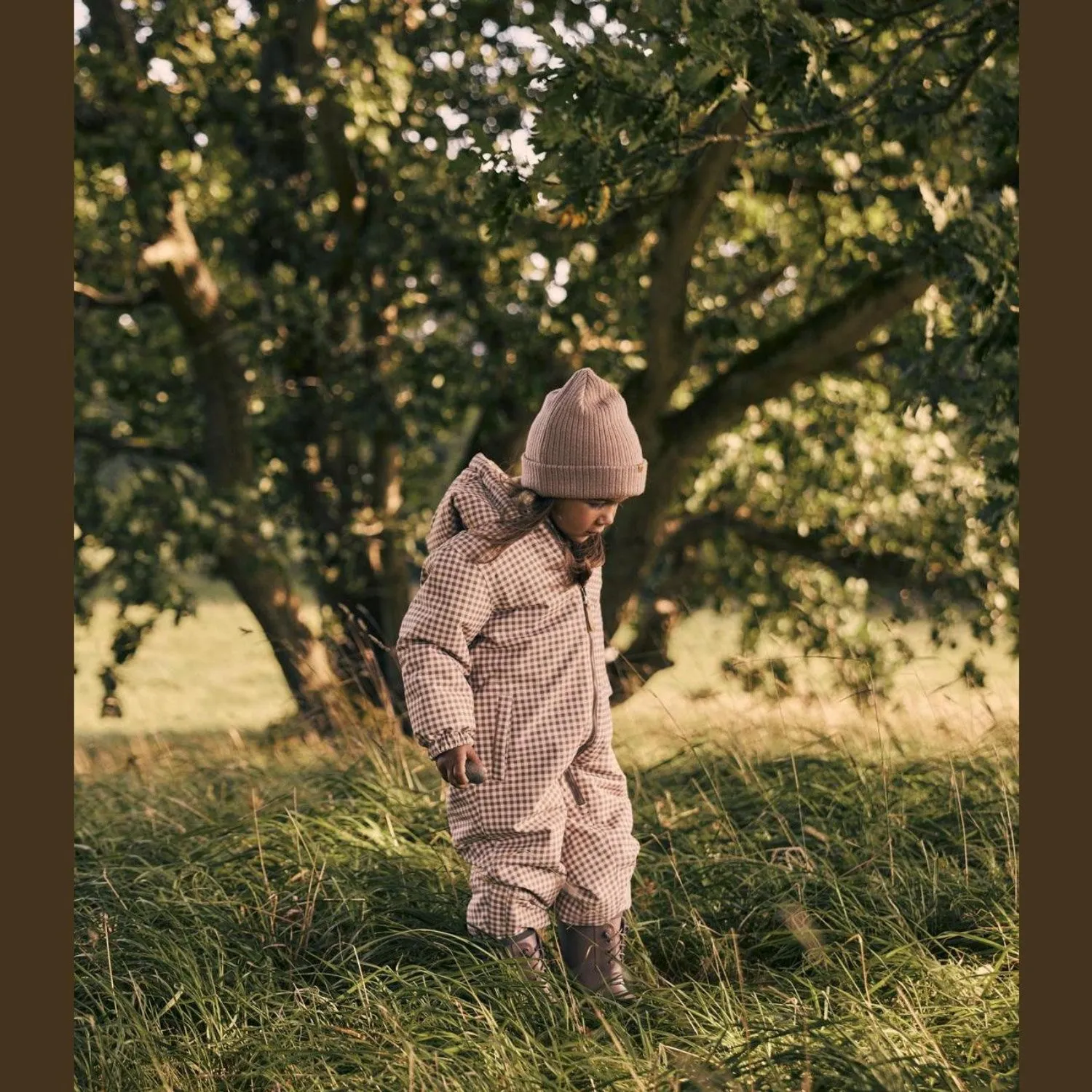 Soft long-sleeve top Gemstone-Detail Lil'Atelier Sandshell Lasnow10 Suit AOP 1Fo