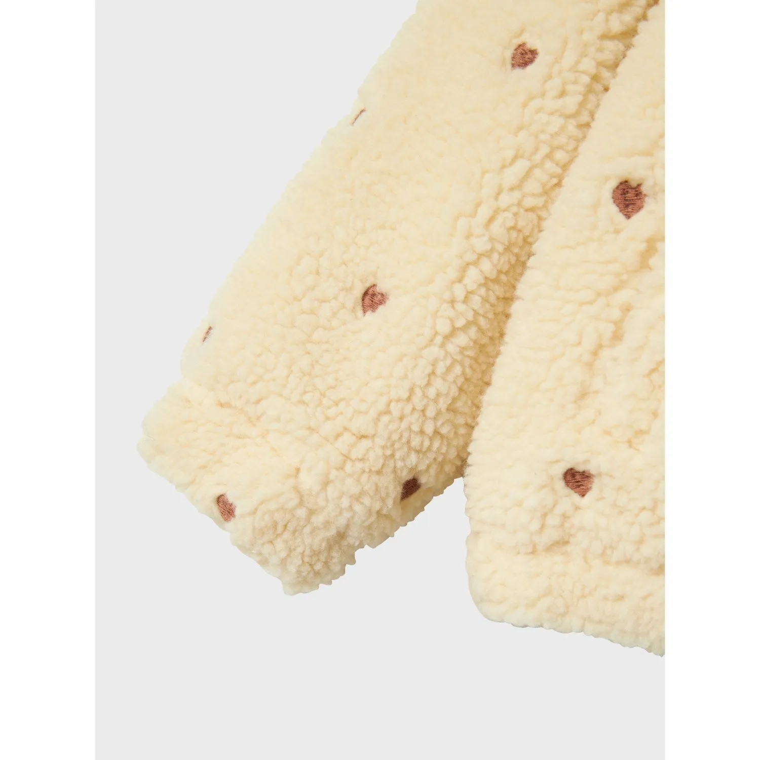 Lil'Atelier Sandshell Nalo Sherpa Loose Jacket kids'