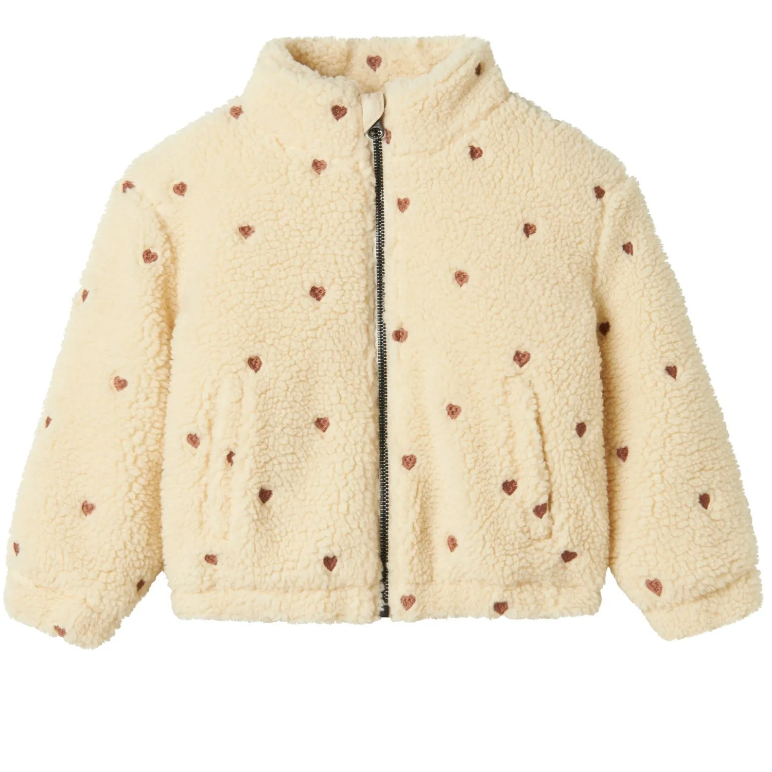 Soft Texture Lil'Atelier Sandshell Nalo Sherpa Loose Jacket