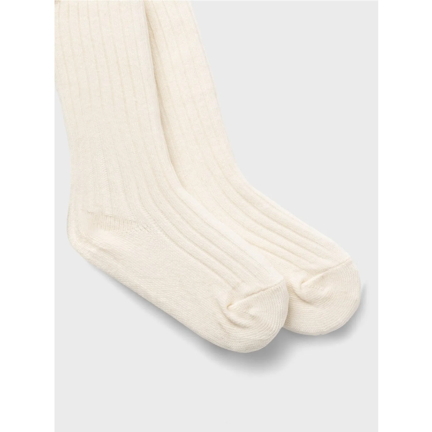 Lil'Atelier Turtledove Ilso Pantyhose Noos Rectangle shape Ribbed waistband