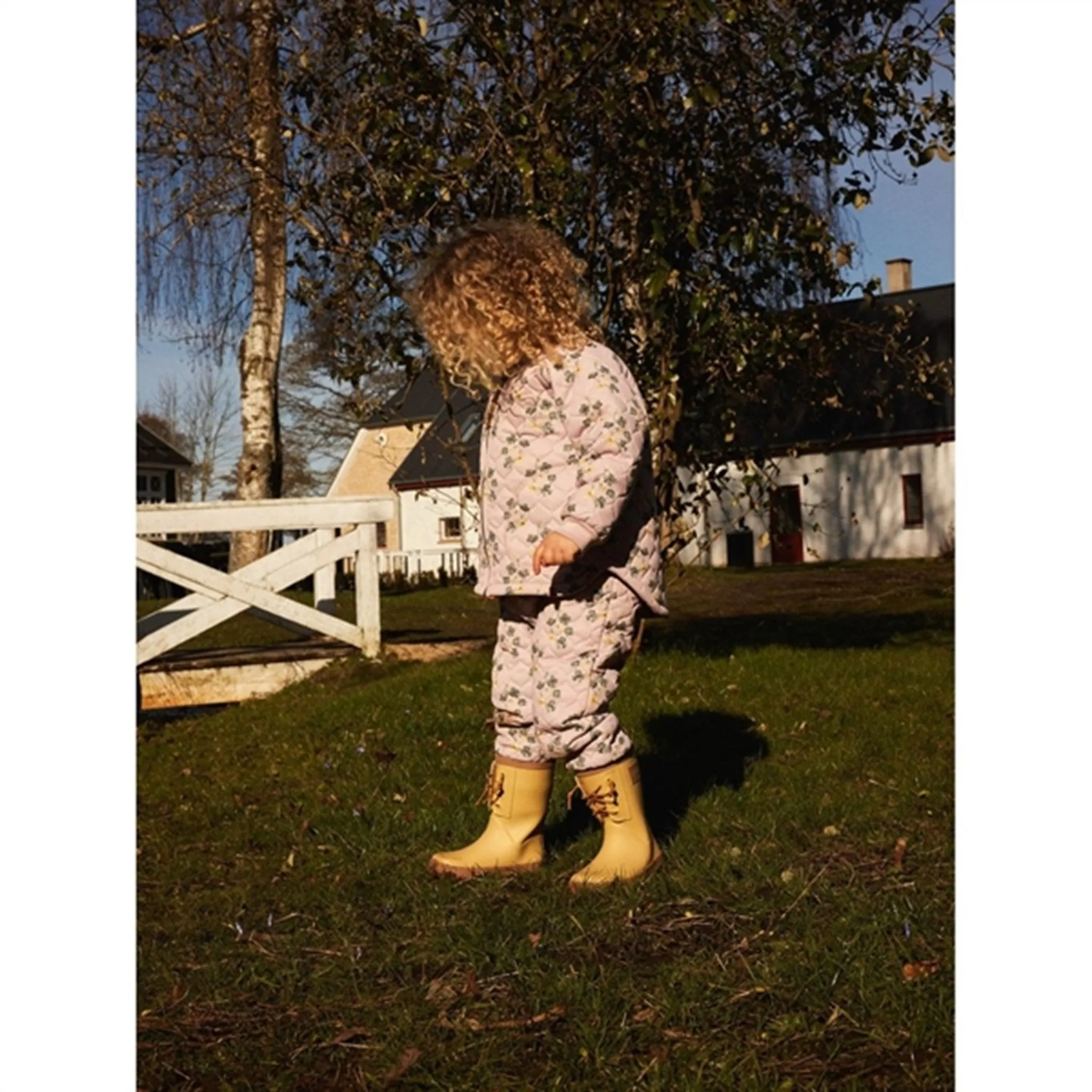 Lil'Atelier Violet Ice Lajuno Quilt Set AOP Organic-Fabric