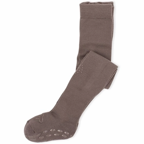 Secure-fit Wide-leg Lillelam Wool Tights Anti-Slip Brown