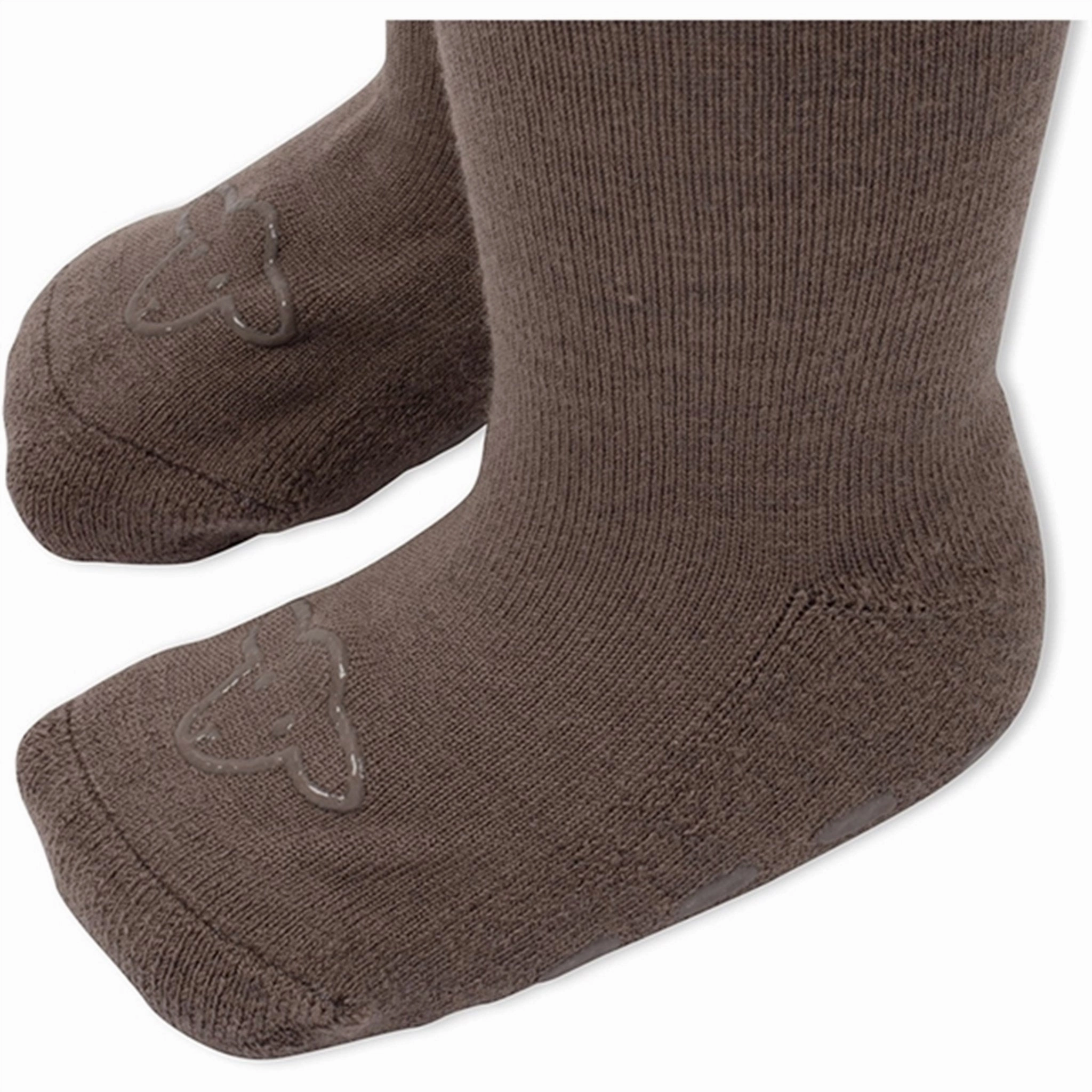 Lillelam Wool Tights Anti-Slip Brown Water-resistant-coating Fitness-gear-quality-characteristic