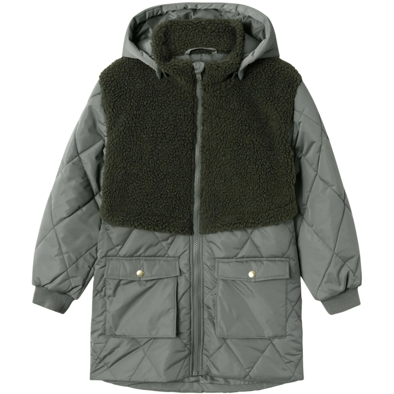 Bell-Sleeve Special-Edition Name It Agave Green Mika Long Jacket