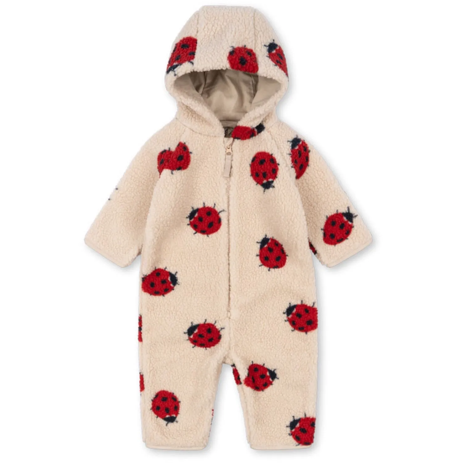 Konges Sl?jd Ladybug Sand Jody Teddy Onesie Grs Classic collared blouse Vintage-Inspired