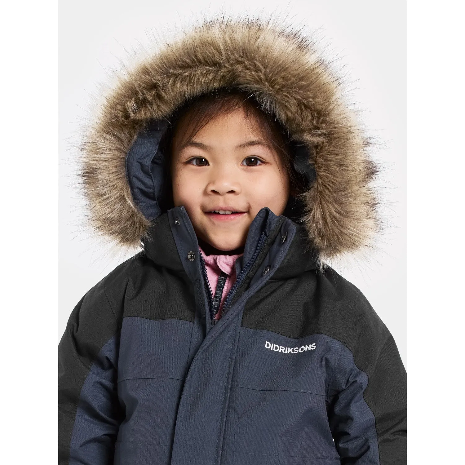 Didriksons Navy Bj?rven Kds Cover 4 Reversible-Style