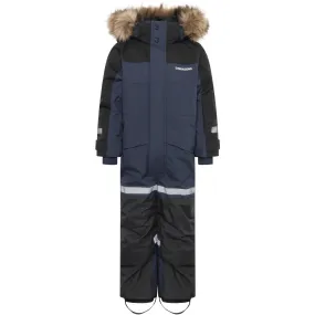 Water-resistant Contrast-Panel Didriksons Navy Bj?rven Kds Cover 4