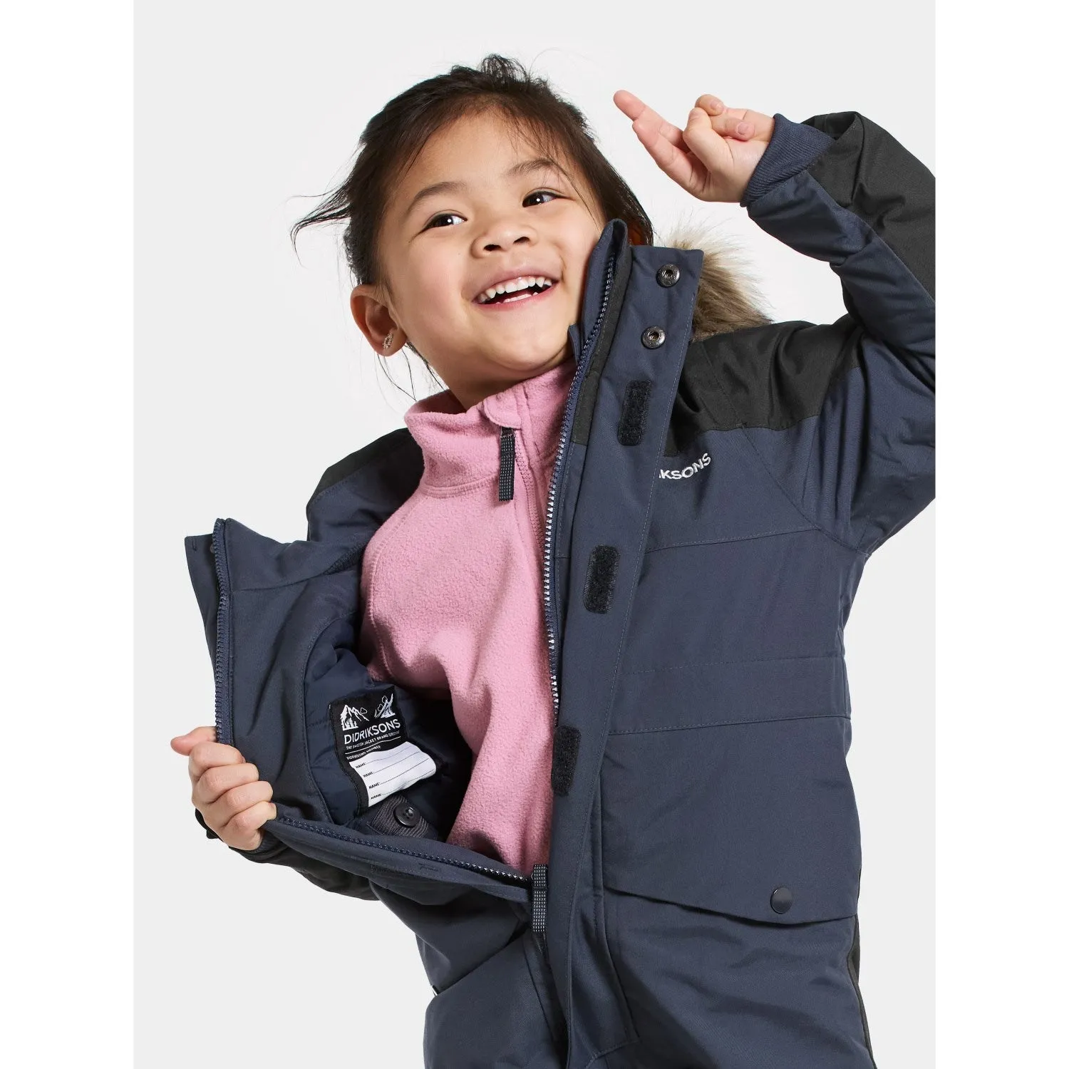 Hook-And-Eye Didriksons Navy Bj?rven Kds Cover 4