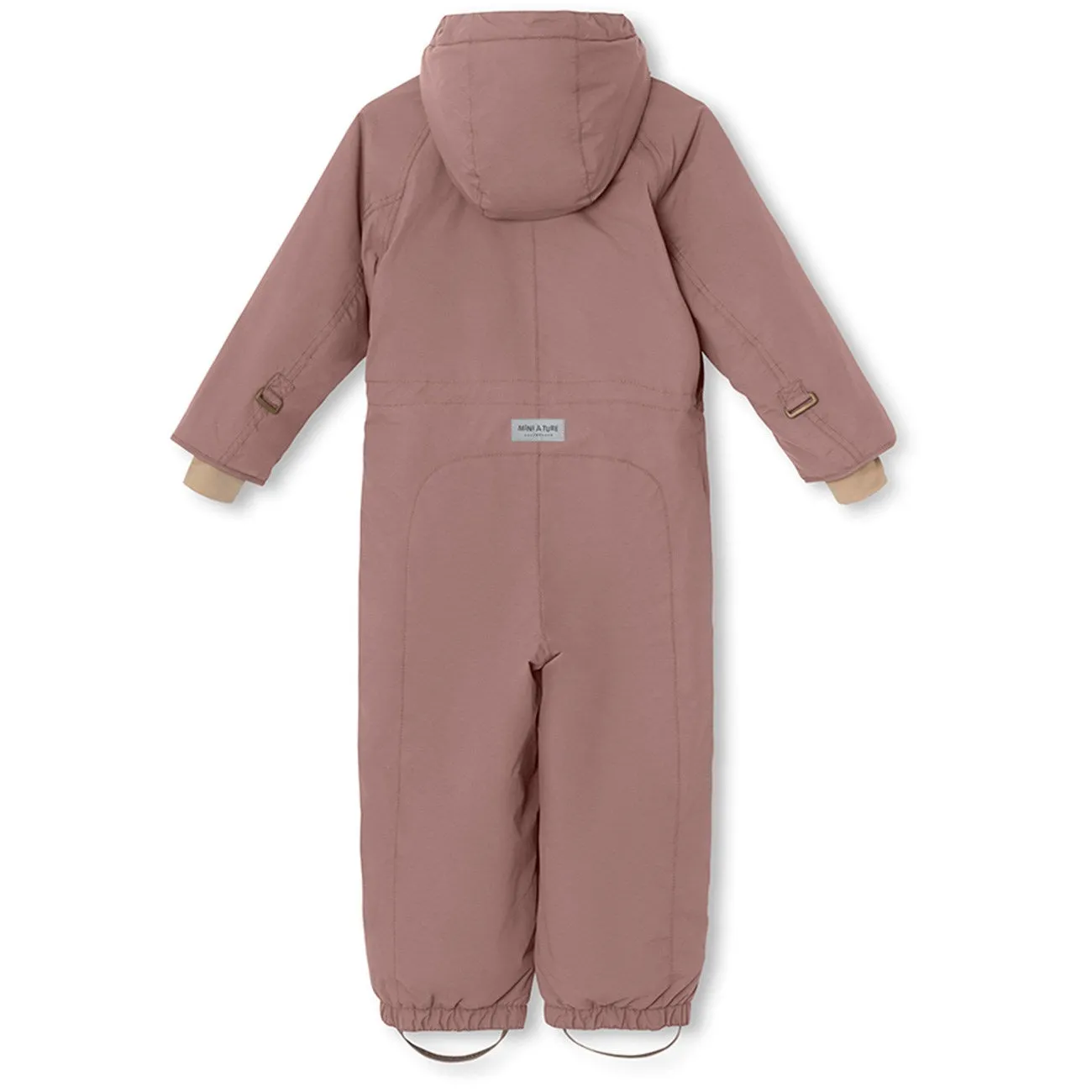 Mini A ture Light plum Wanni Fleece Snowsuit Repair-Friendly Playful-Detail