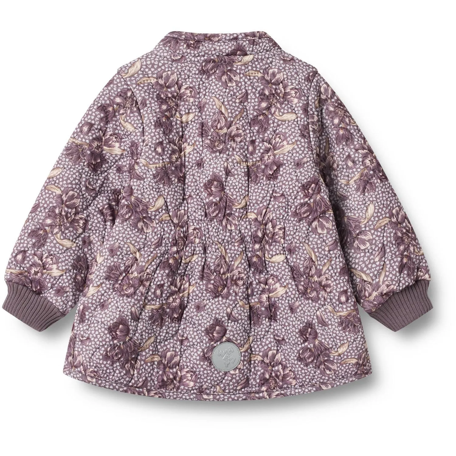 Wheat Lilac Tulips Thermo Jacket Thilde Easy-to-style workwear Trendy textured shirt