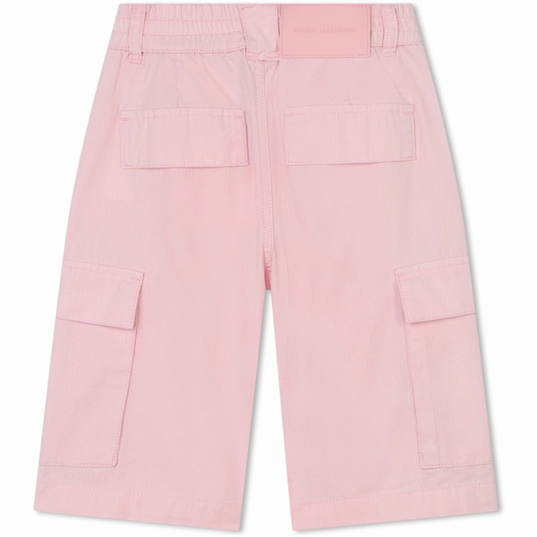 cargo style Reinforced Hems Little Marc Jacobs Pink Washed Pink Bermuda Shorts