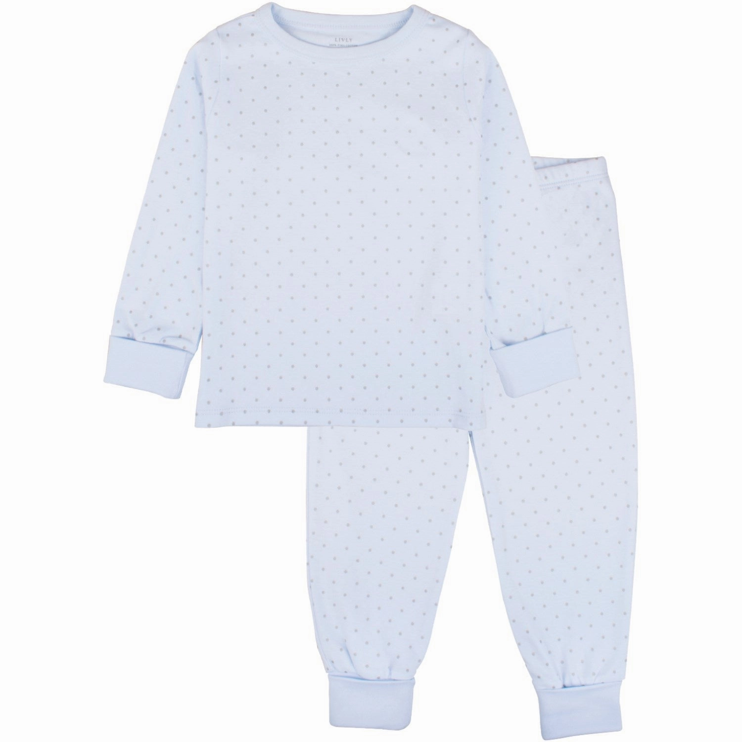 Peace Mode Livly Baby Blue Saturday 2 Piece Night Set