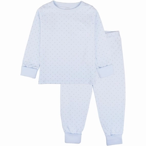Livly Baby Blue Saturday 2 Piece Night Set Calm Hour Look