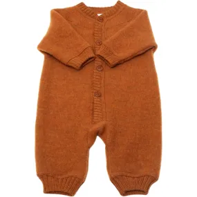 Recycled-Material Joha Wool Orange Jumpsuit