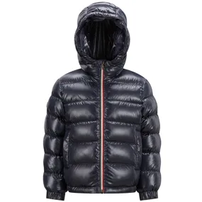 Convertible-Style Moncler New Aubert Jacket Navy