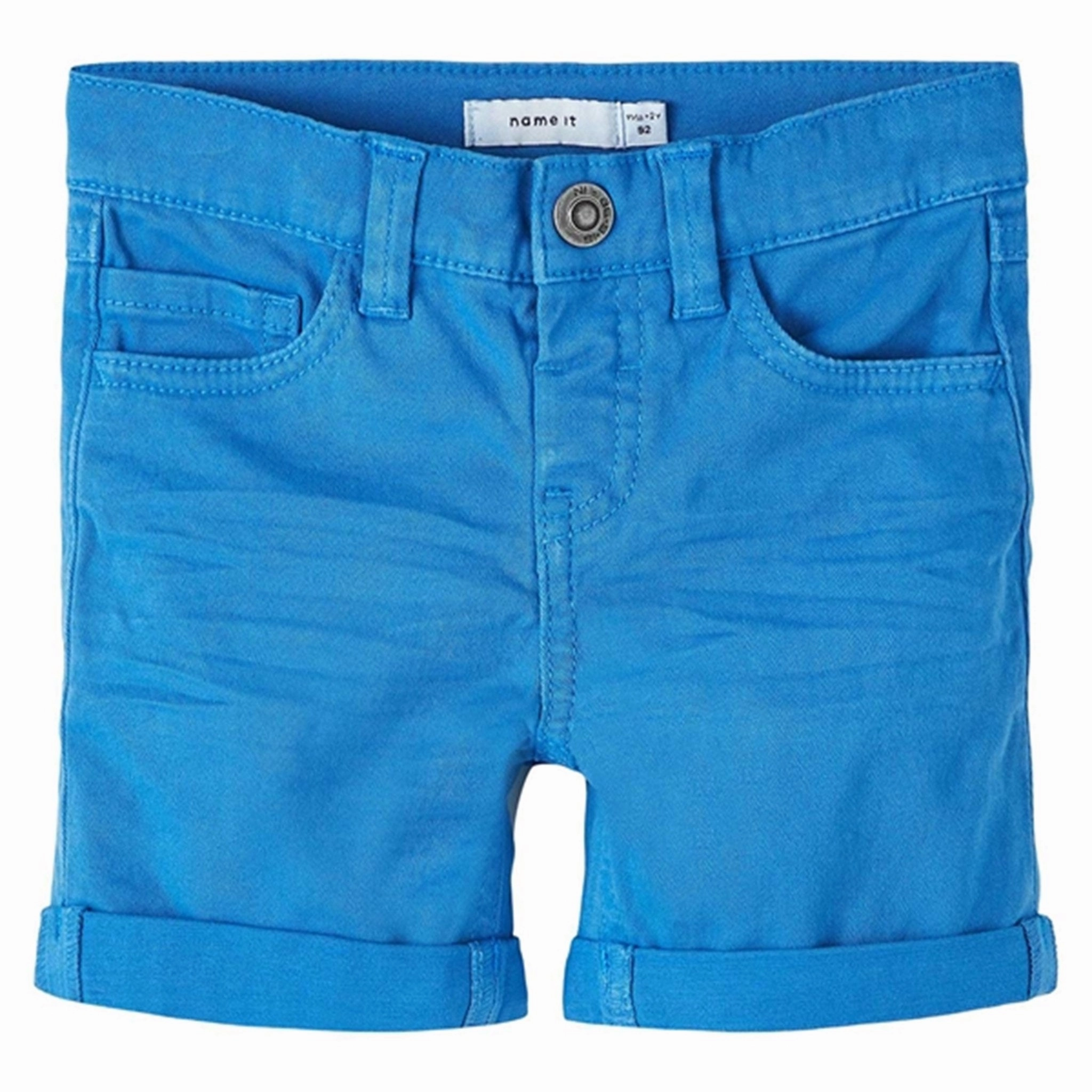 hospitality industry school outfit Name it French Blue Sofus Twill Shorts