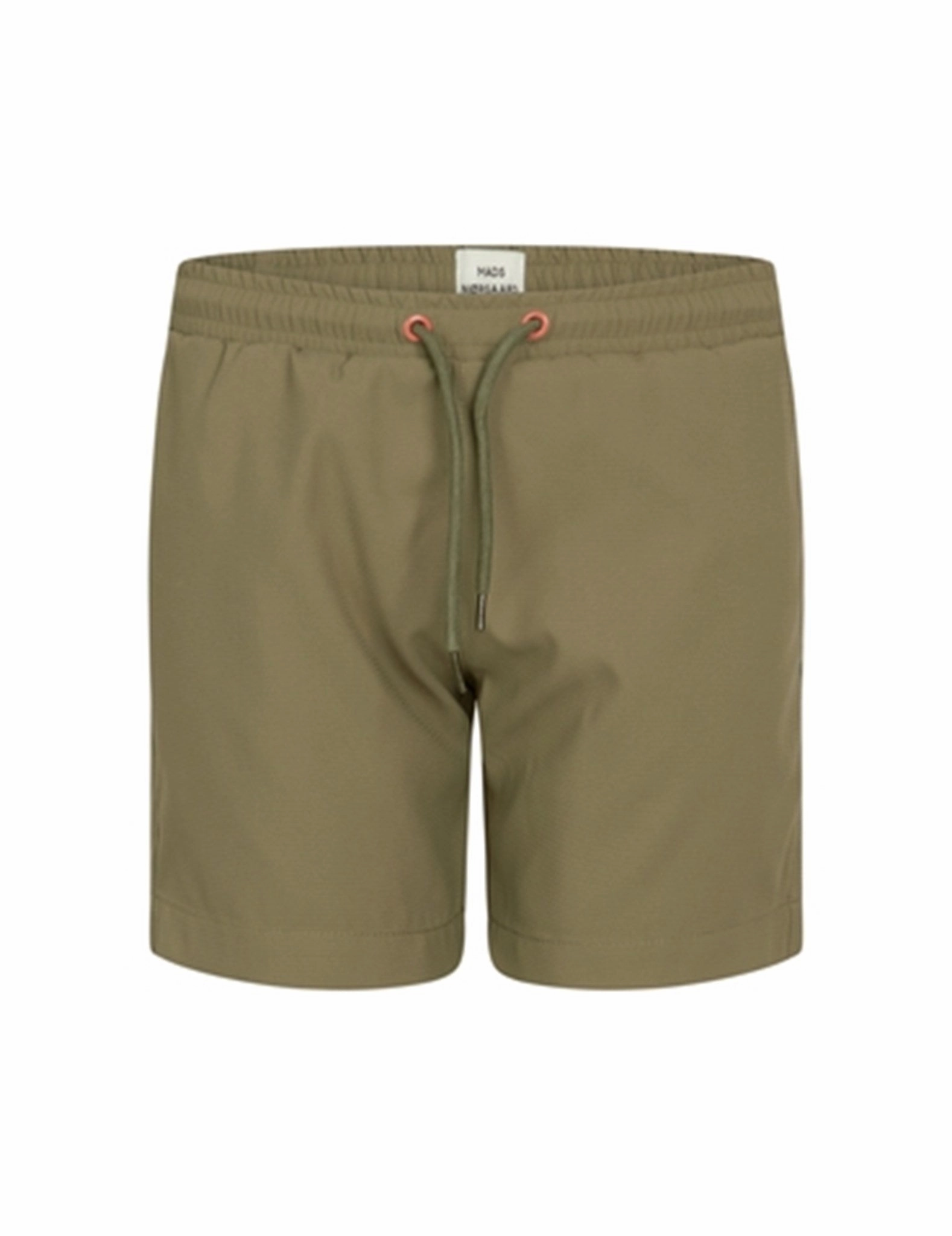 Mads N?rgaard Sea Sandrino Shorts Dusky Green Classic Appeal Elastic hem