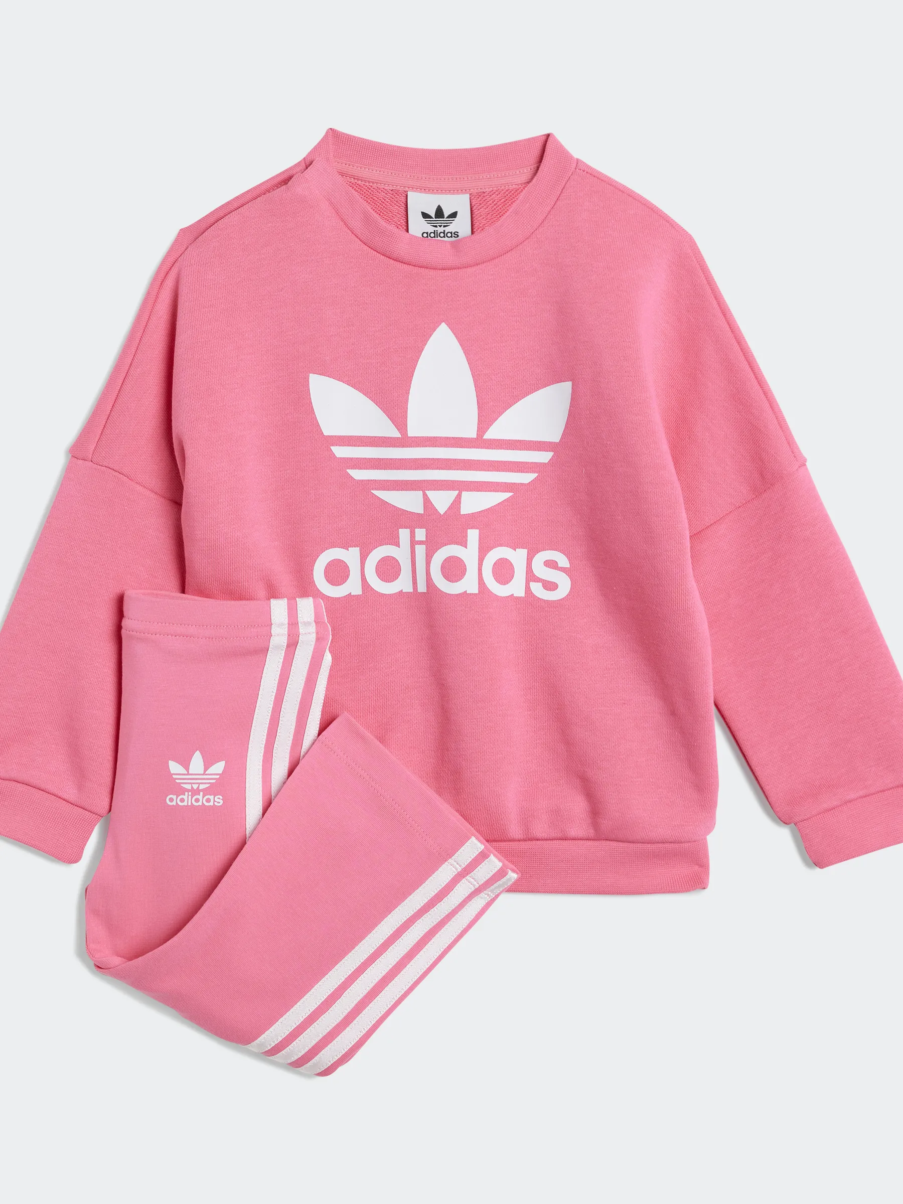 taste venue Loose Crew Flared Leggings Set Infants