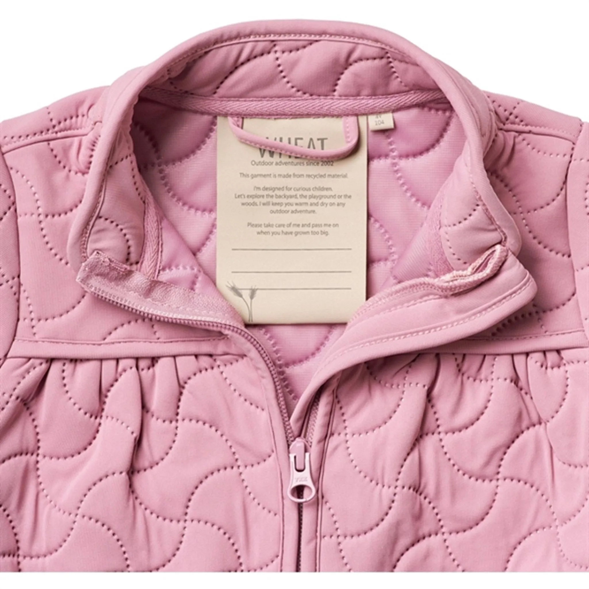 Feminine casual wear Wheat Thermo Spring Lilac Jacket Thilde