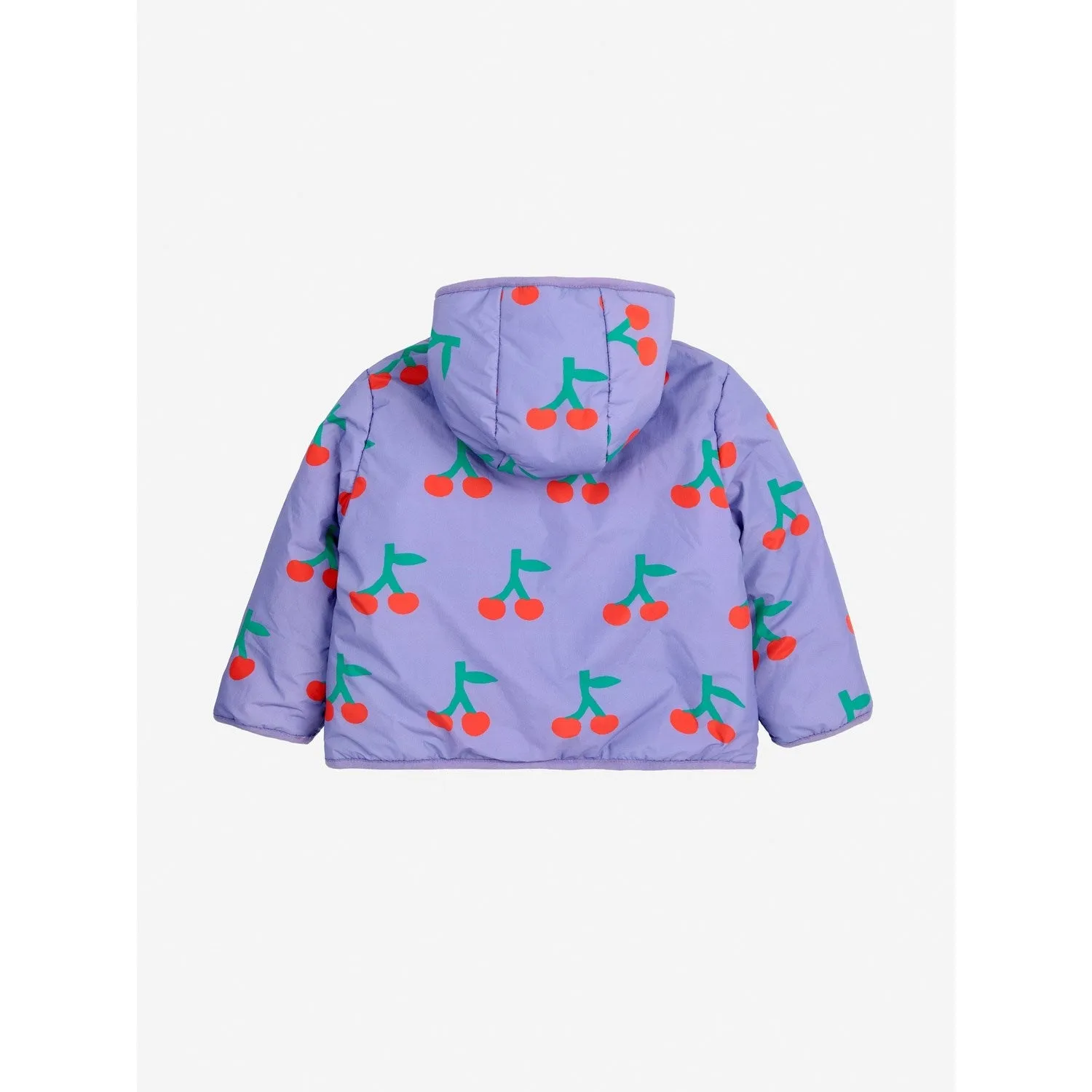 Cosmetics Abrasion Resistant Finish Bobo Choses Purple Cherry All Over Anorak