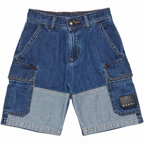 Marni Denim Shorts club wear Cool Comfort
