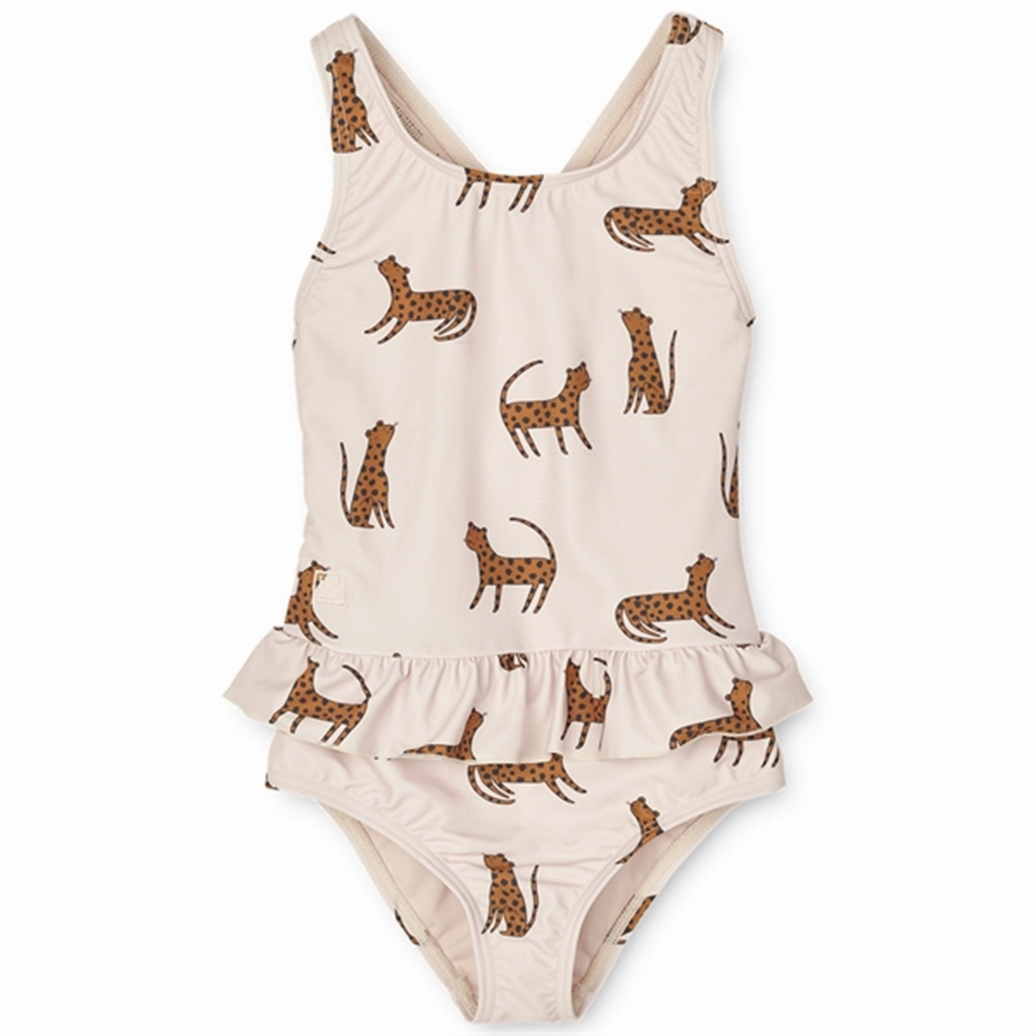 Sunny Holiday Youthful Appeal Liewood Amara Swimsuit Leopard Sandy