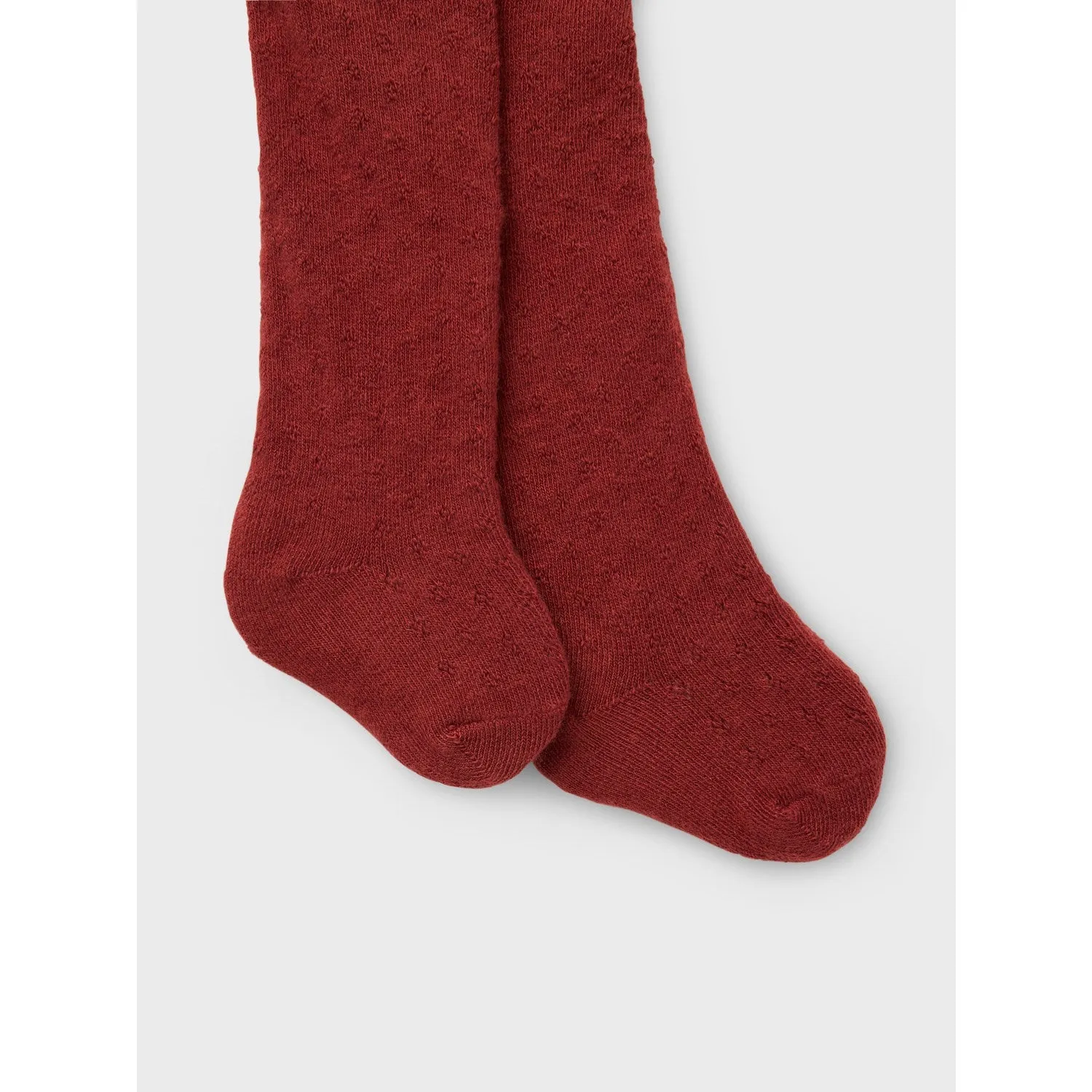 Polyester warm weather Lil'Atelier Spiced Apple Ilso Ana Pointelle Tights