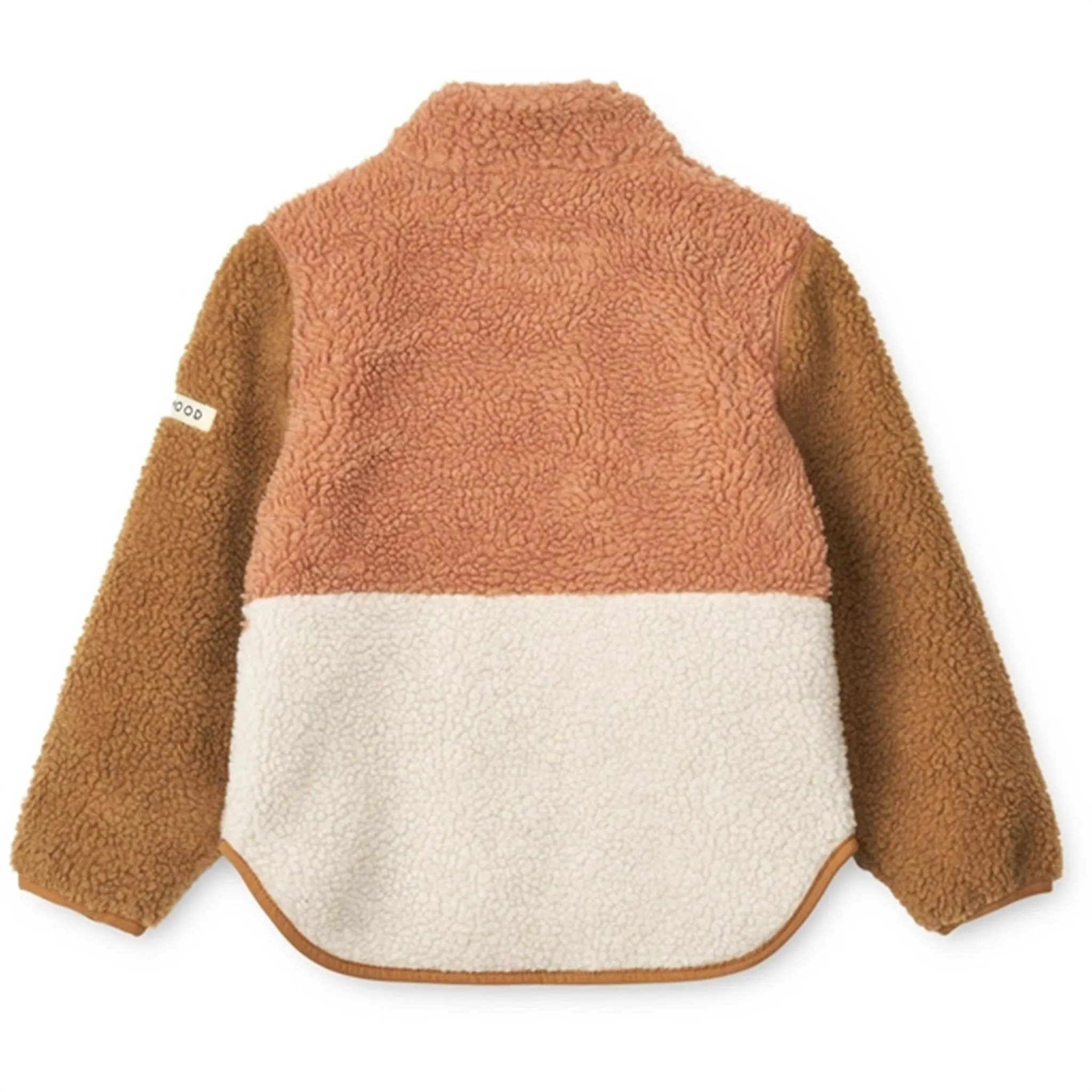 Adjustable Cuffs Articulated Sleeve Cut Liewood Nolan Pile Jacket Tuscany Rose Multi Mix