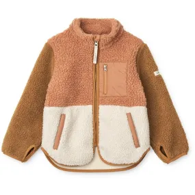 Liewood Nolan Pile Jacket Tuscany Rose Multi Mix Flexible photographers