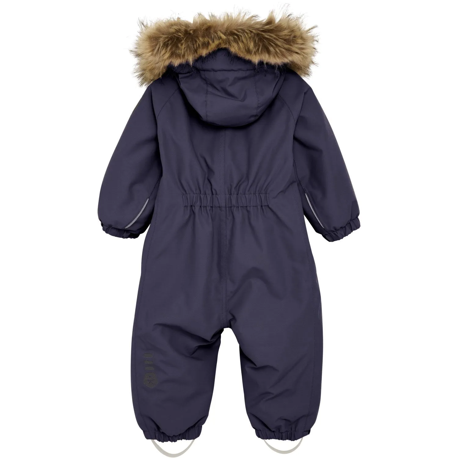 Color Kids Graystone Baby Coverall W. Fake Fur Convertible-Sleeve Travel-friendly