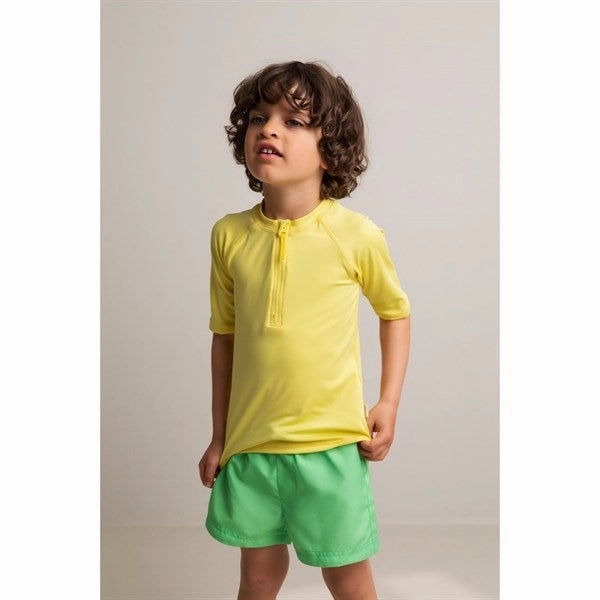 Poolside Apparel Anti Pilling Surface MarMar Sunny Yellow Swinston Swim Tee