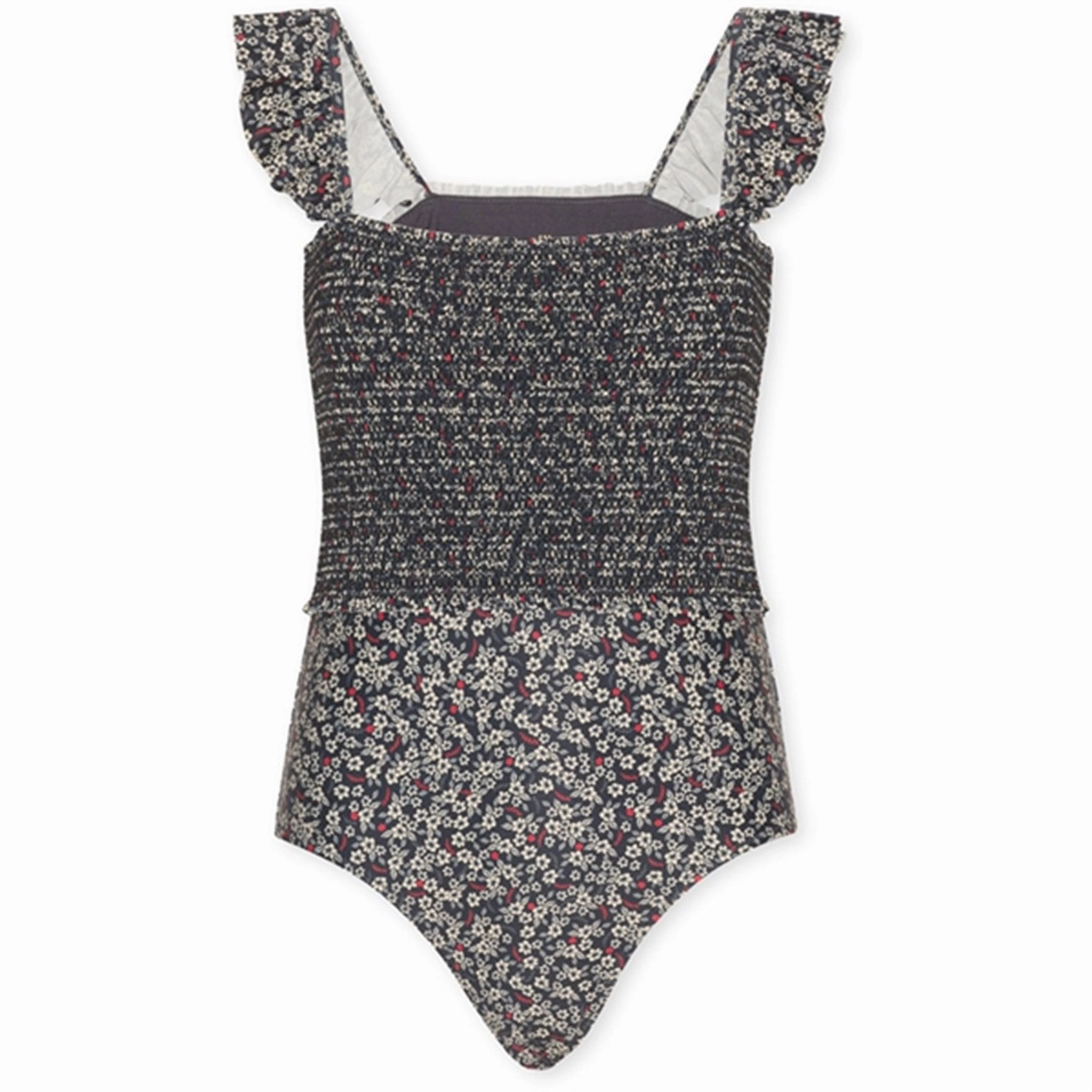 Neutral Tones Mesh-Panels Konges Sl?jd Anemone Loulu Mommy Swimsuit