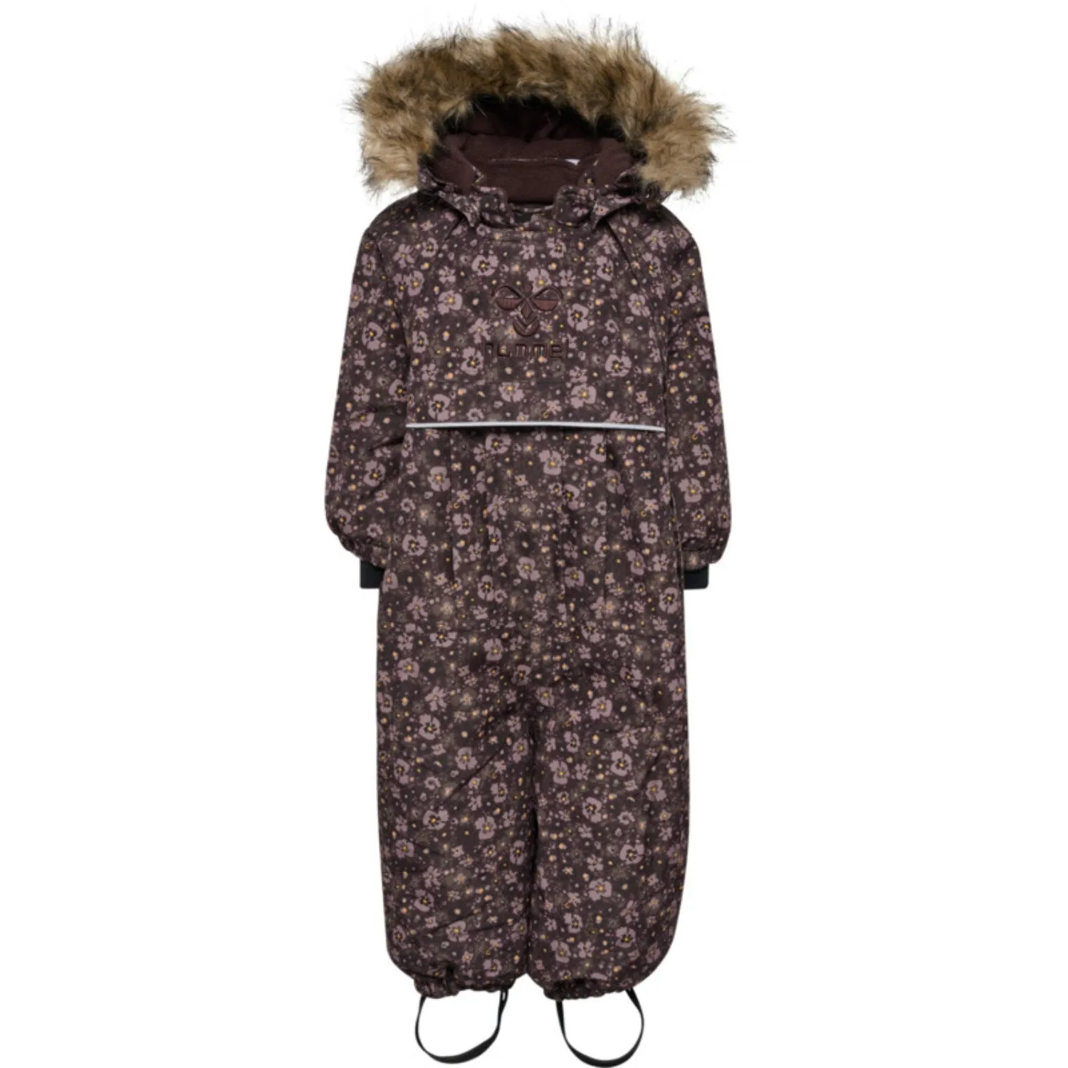 Piped-Edge Hummel Fudge Moon Tex Snowsuit