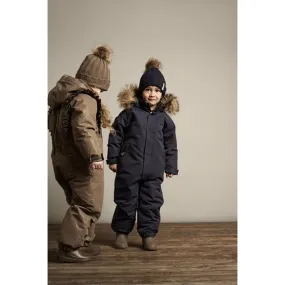 Relaxed-fit short-sleeve shirt Pleat-Front En Fant Snow Suit Glitter Chocolate Chip