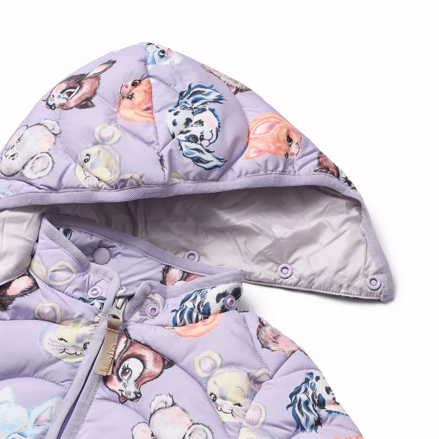 Molo Itty Bitty Purple Harmony Jacket breathable-mesh