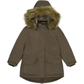 AbrasionResistant Layer Function Mikk-Line Chocolate Chip Twill Nylon Parca