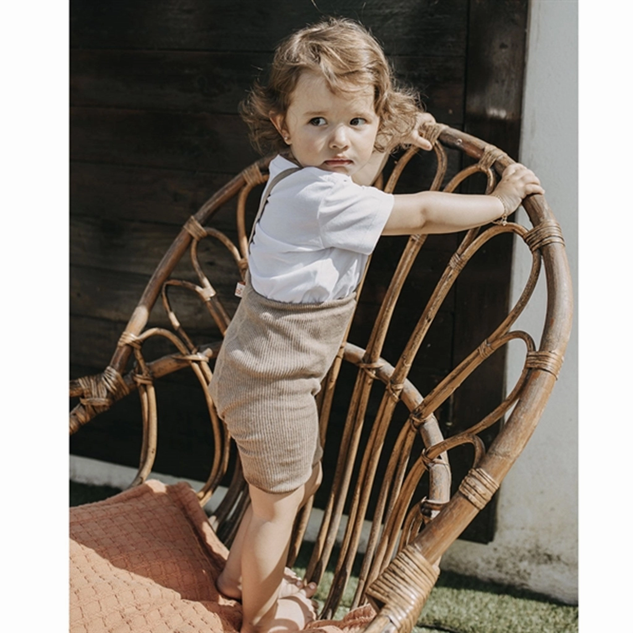 Silly Silas Shorty Tights Peanut Blend Glide On Mobility Cut Active Design