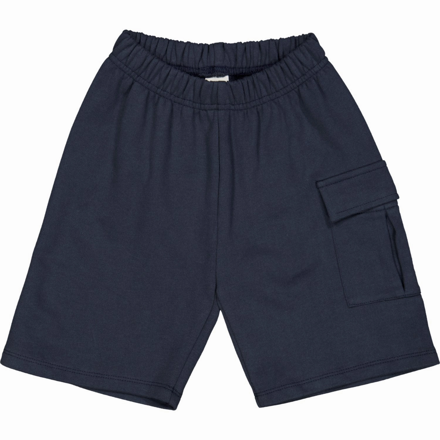 Daily Wear M??sli Night Blue Sweat Cargo Shorts
