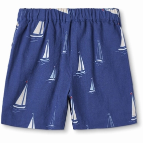 Fliink Mazerine Blue Aop Sailor Shorts Home Style