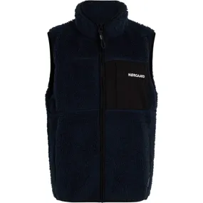 Practical Style Snow Day Mads N?rgaard Teddy Fleece Vilads Vest Sky Captain